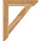 Ekena Millwork Traditional Slat Rough Sawn Bracket, Western Red Cedar, 6"W x 38"D x 44"H BKT06X38X44TRA06RWR - alternate 2